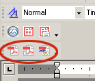 PDF-maker toolbar